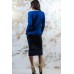 Embroidered Costume "Stars" Electric Navy